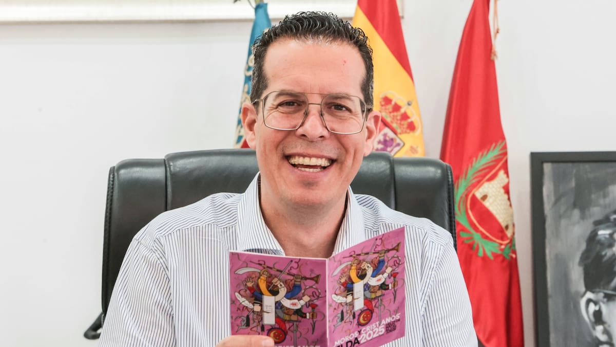 Rubén Alfaro, alcalde de Elda, sobre las fiestas de Moros y Cristianos 2025