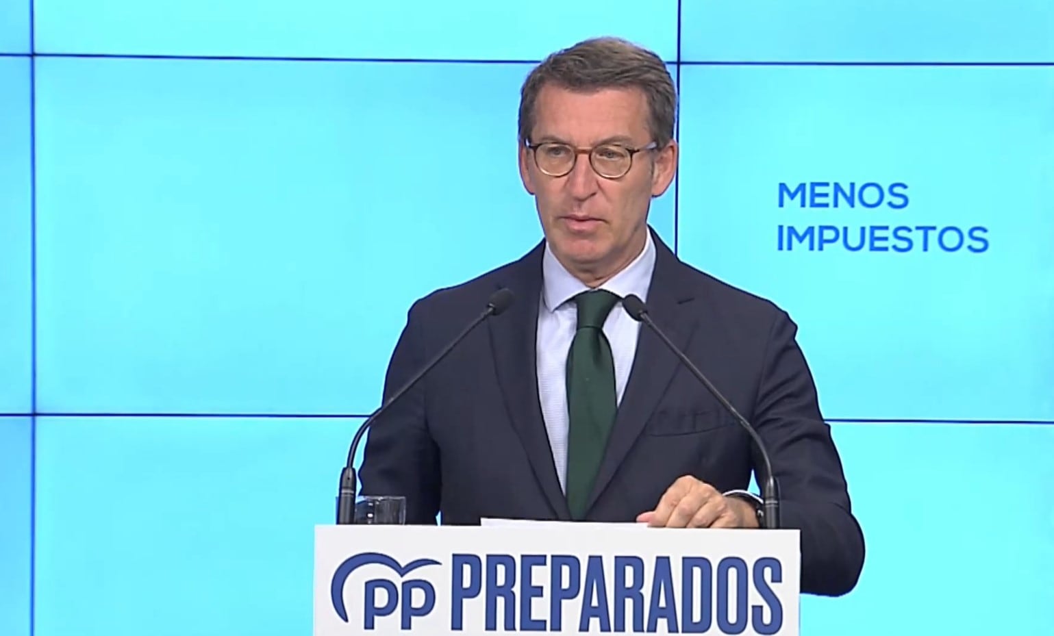 Alberto Núñez Feijóo ha presentado las propuestas económicas del PP ante el comité ejecutivo del partido.