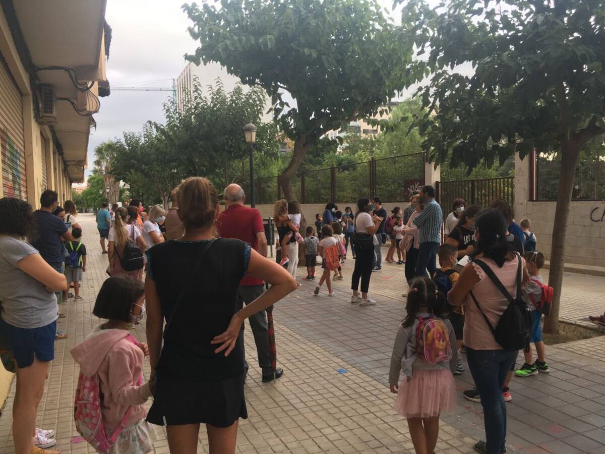 Padres y alumnos del CEIP Eliseo Vidal