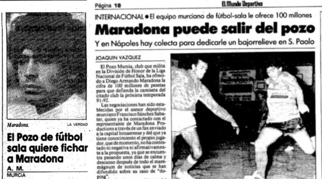 Recortes de prensa de 1991