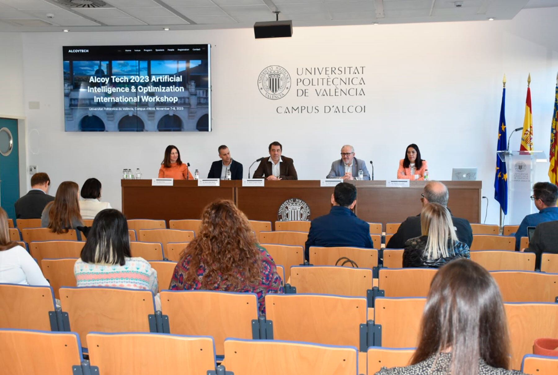 El Campus de Alcoy de la UPV ha sido uno de los lugares donde se han explicado los proyectos innovadores de la ciudad