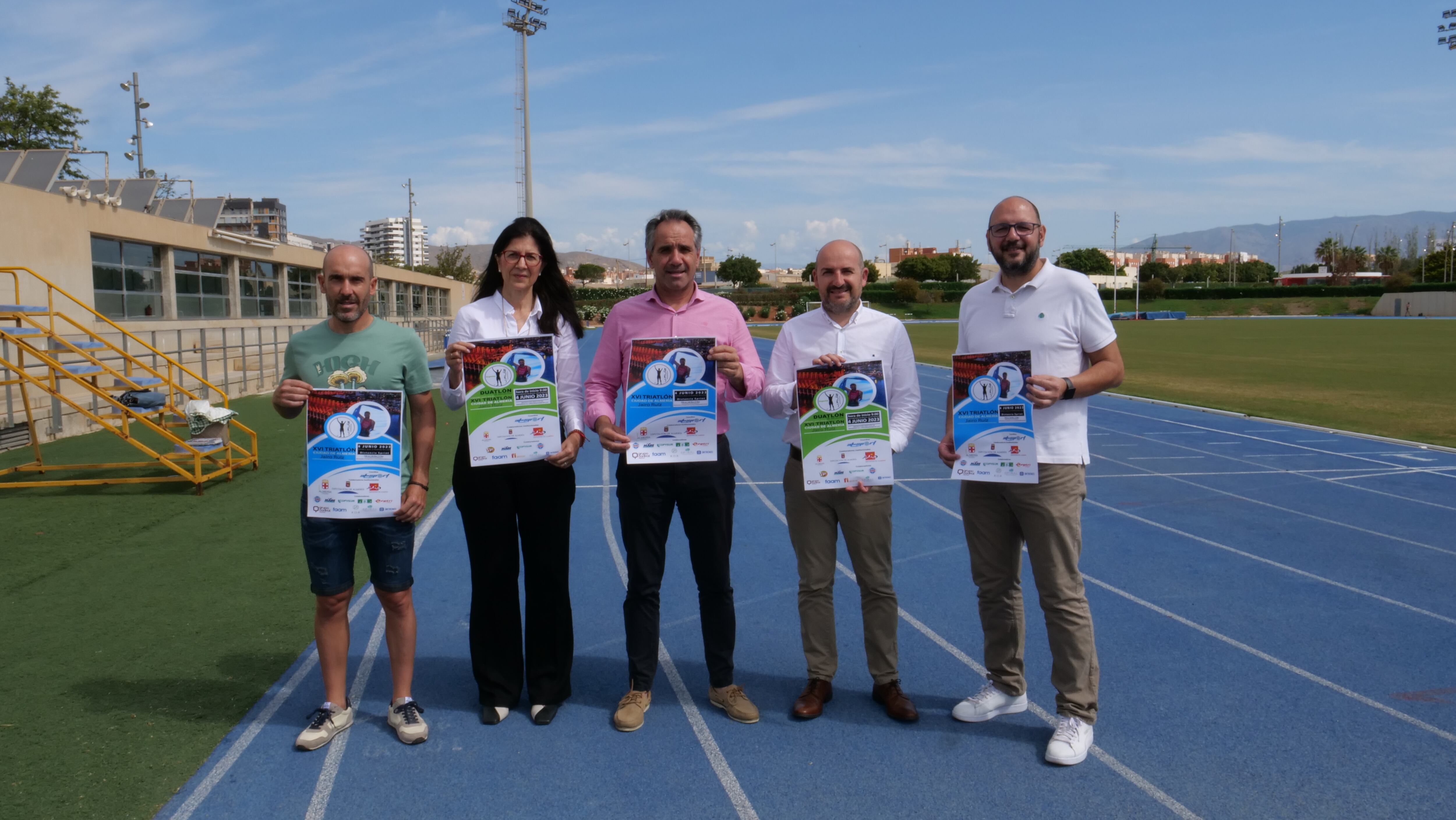 El XVI Triatlón Ciudad de Almería Jairo Ruiz reunirá a 240 participantes en El Palmeral.