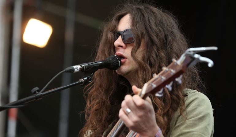 Kurt Vile durante una actuación en Nueva Zelanda en enero de 2014