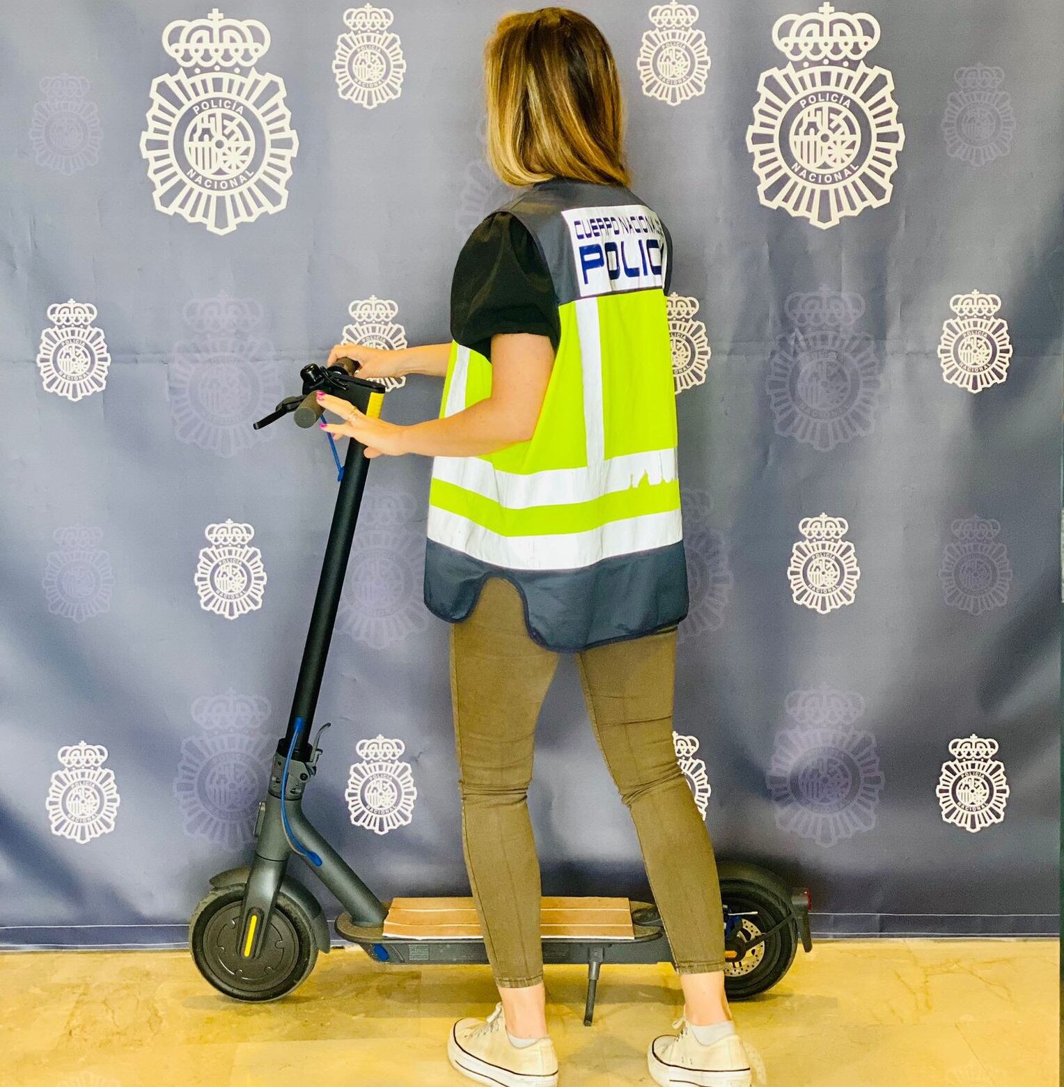 Imagen del patinete robado