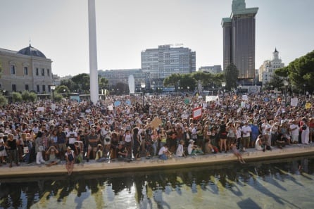 Agrupaciones multitudinarias como la del 16 de agosto son un peligro para la expansión del virus