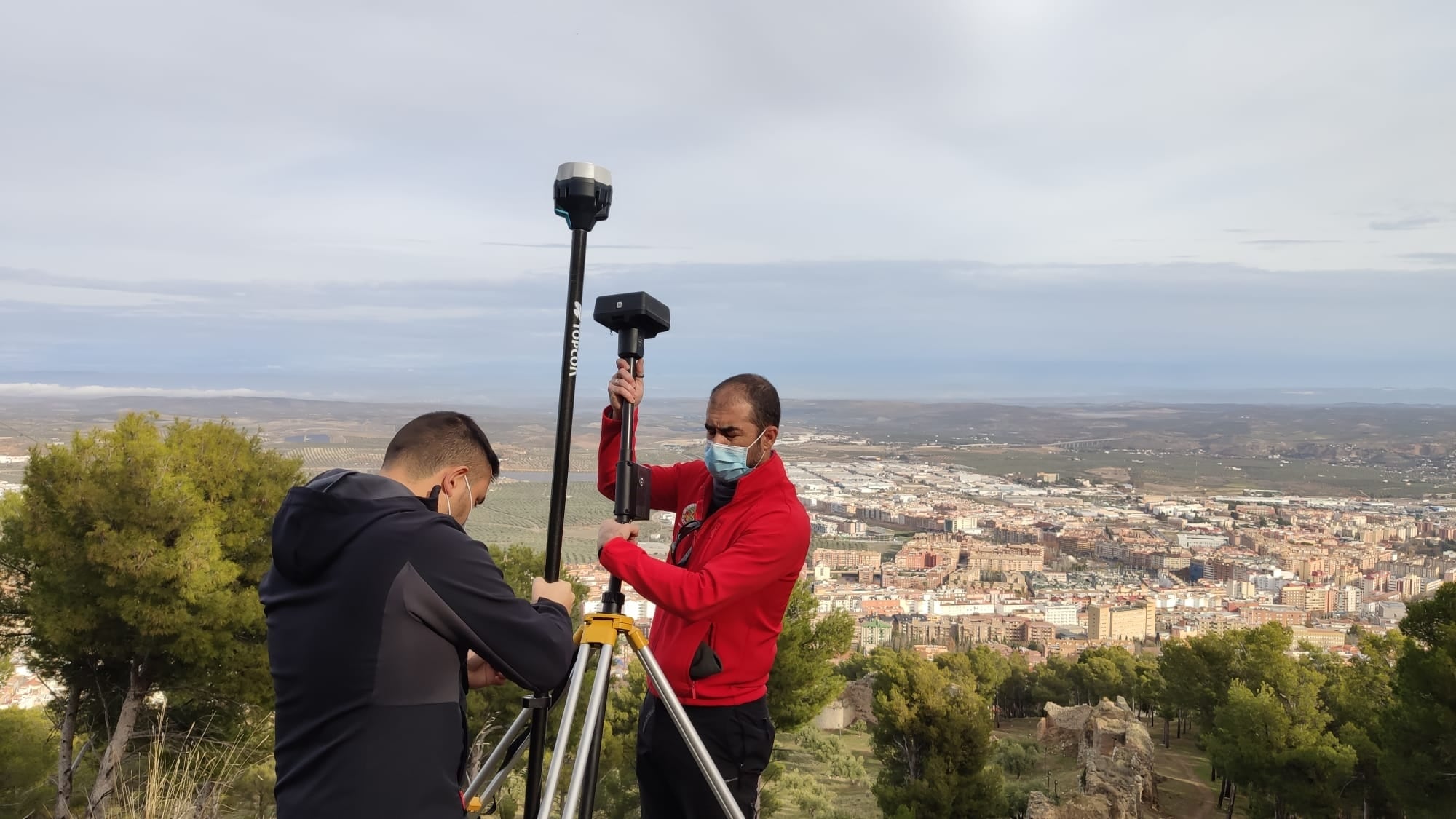 Trabajos previos para el estudio que permitirá la puesta en valor de la muralla.