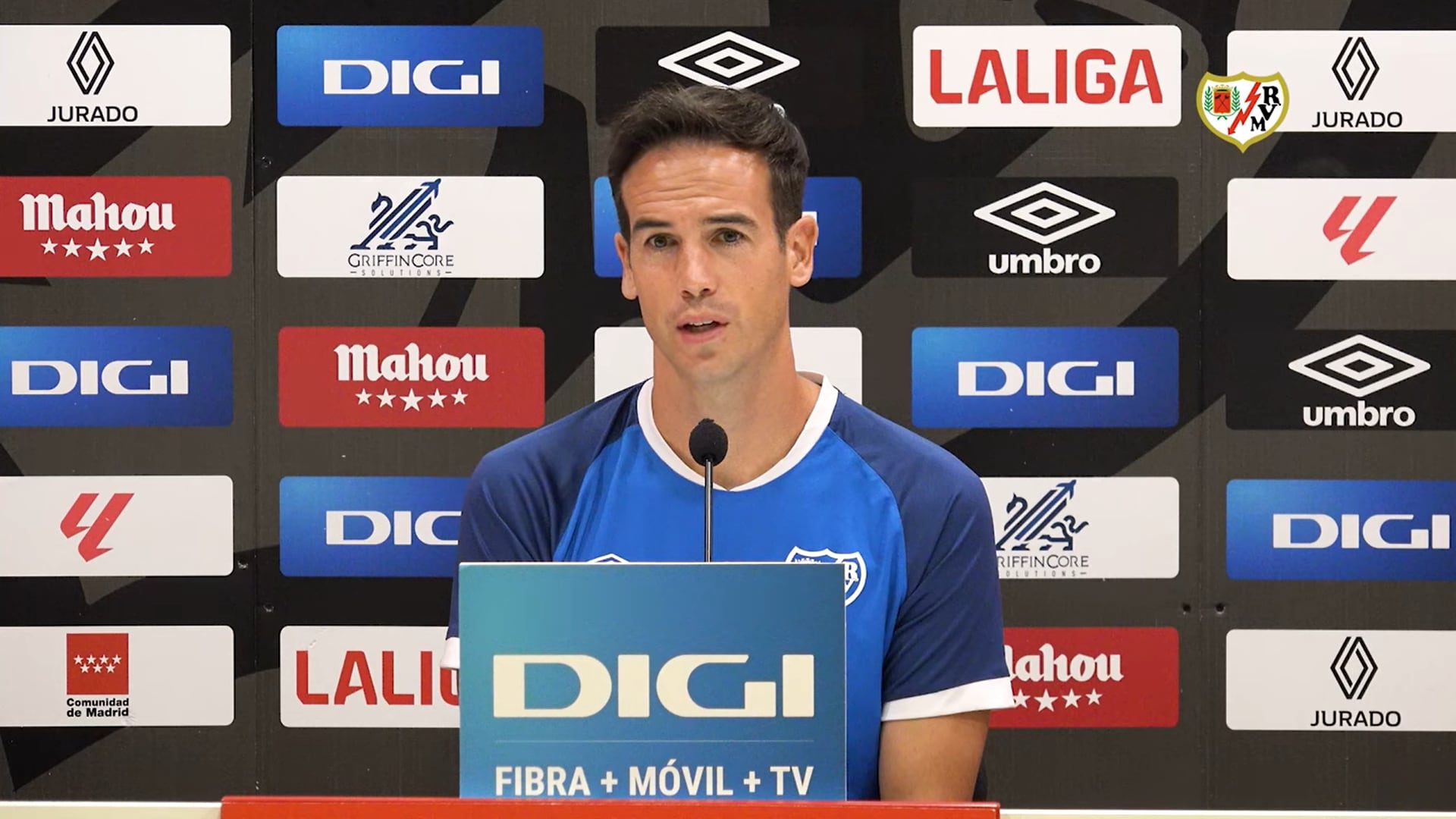 Íñigo Pérez, entrenador del Rayo Vallecano