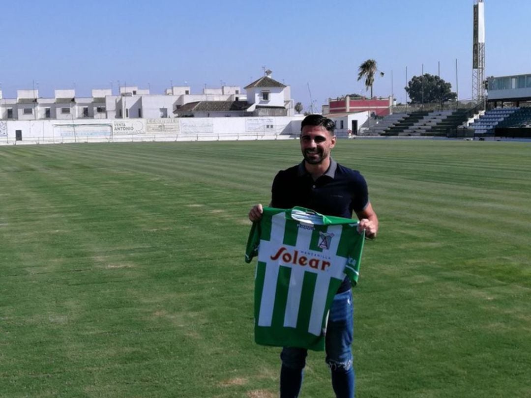 Gallardo en su presentación.