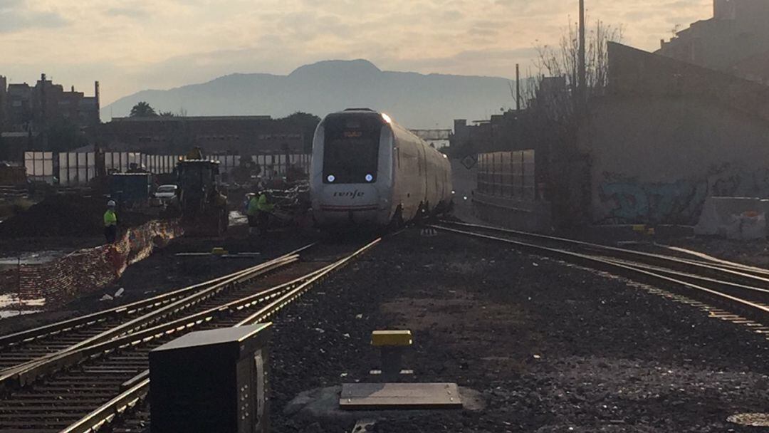 Entra en servicio el túnel de las vías de Murcia