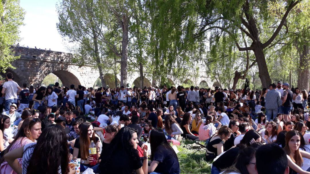 Lunes de Aguas en 2019 en Salamanca.