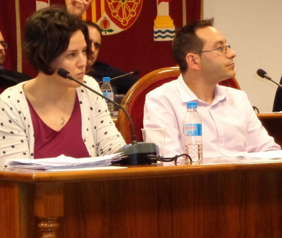 Laura del Pozo y Andrés Gonzalo, concejales de SSPA