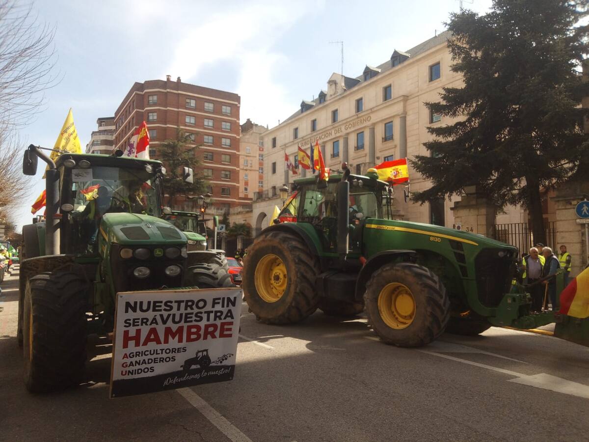 El campo burgalés vuelve a movilizarse en demanda de mejoras para el sector