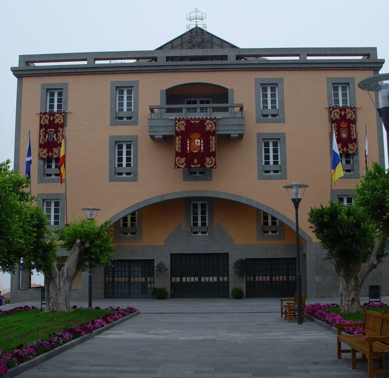 Fachada del Ayuntamiento de Granadilla