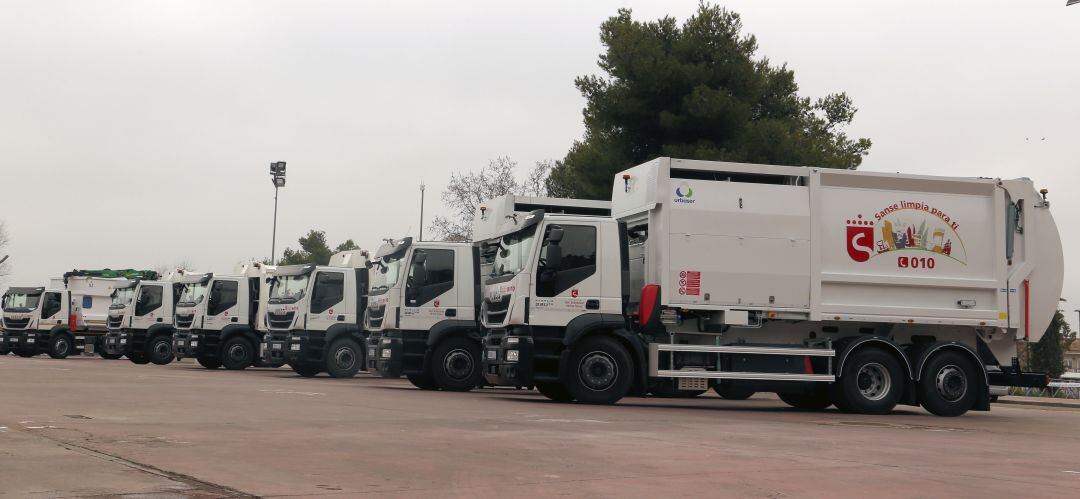 Nuevos camiones de basura