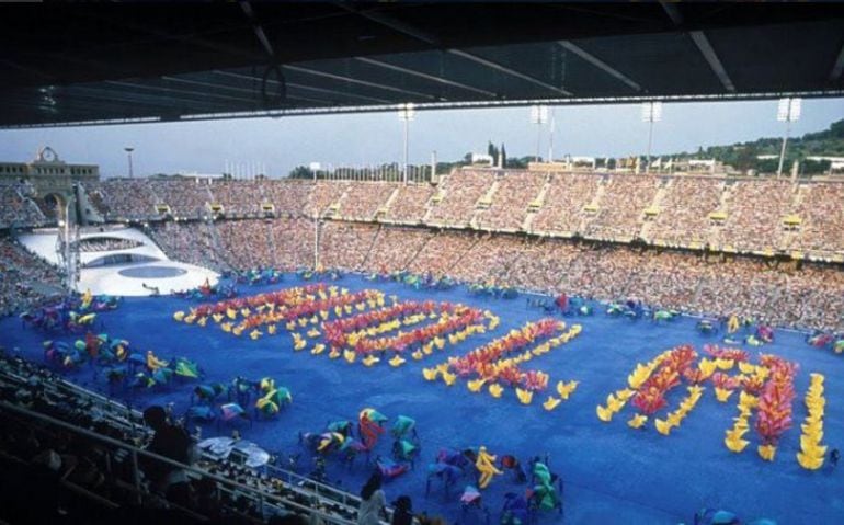 Presentación de las olimpiadas de 1992