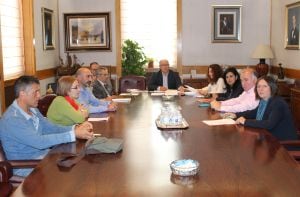 Una de las reuniones de la Comisión de Investigación