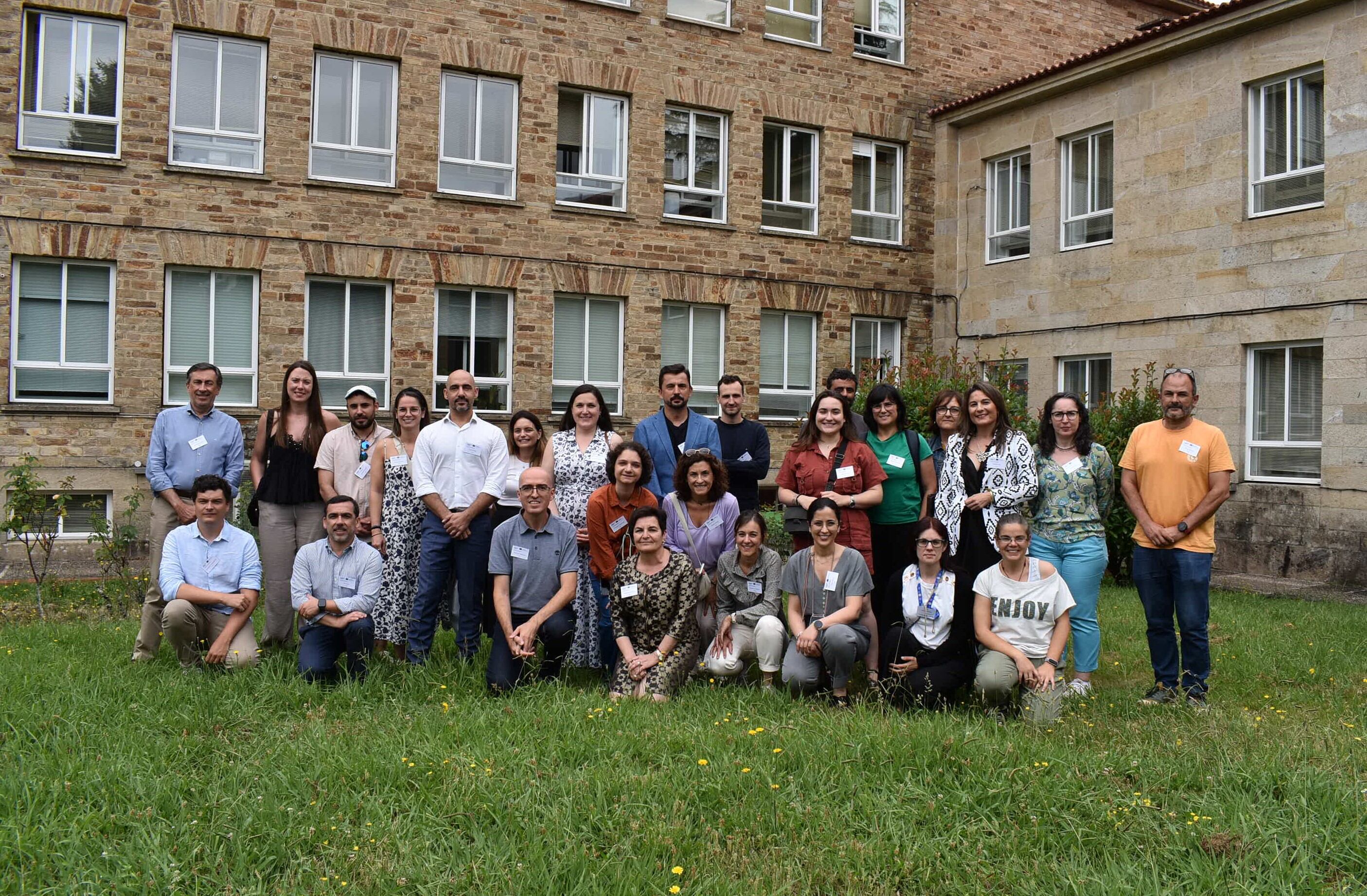 Foto de grupo de los investigadores del proyecto Soil & Wine Residues.