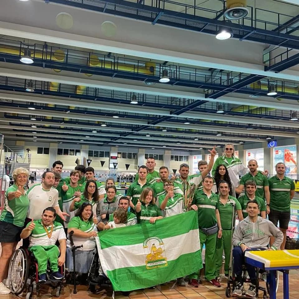 El pasado domingo Martínez Tajuelo logró su última presea en el Campeonato de España de natación adaptada.