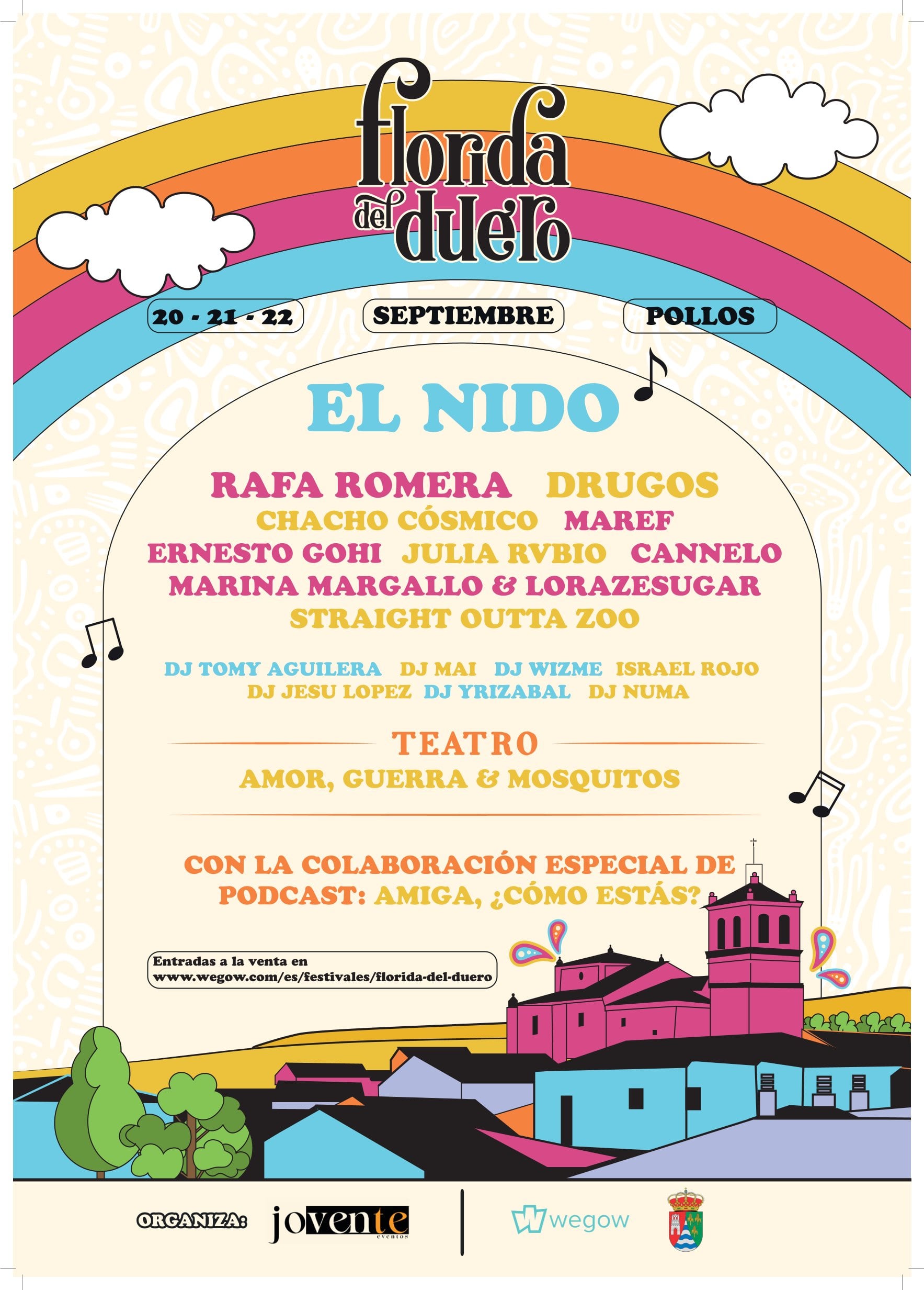 Cartel del Festival Florida del Duero