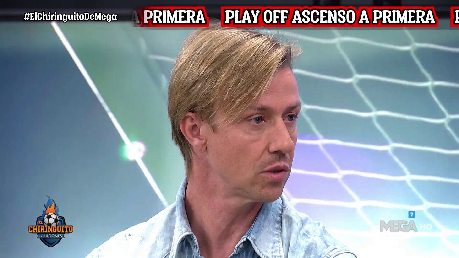 Guti hablando de Segunda en El Chiringuito de Jugones.