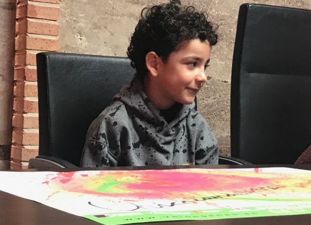 Álex Pérez, ganador del concurso de carteles de Chicolandia 2019-2020