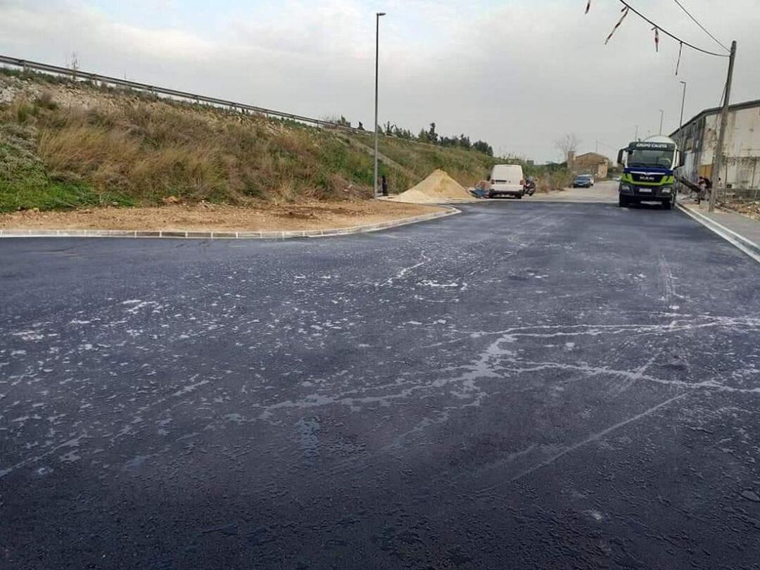 Obras de mejora en el polígono industrial 