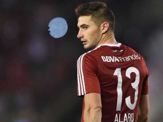 Alario durante un encuentro