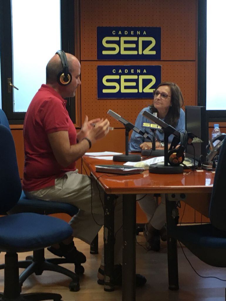 Carmen Sánchez en Radio Zaragoza