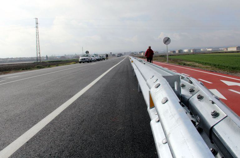 Nueva carretera de circunvalación de Chauchina(Granada)