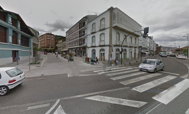 Una calle del Casco Histórico de Viveiro