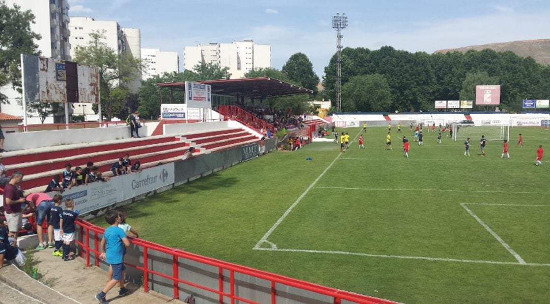 Estadio Municipal de El Val de Alcalá de Henares. 