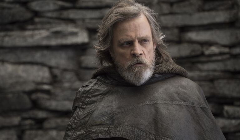 Luke Skywalker en la película &#039;Los últimos Jedi&#039;.