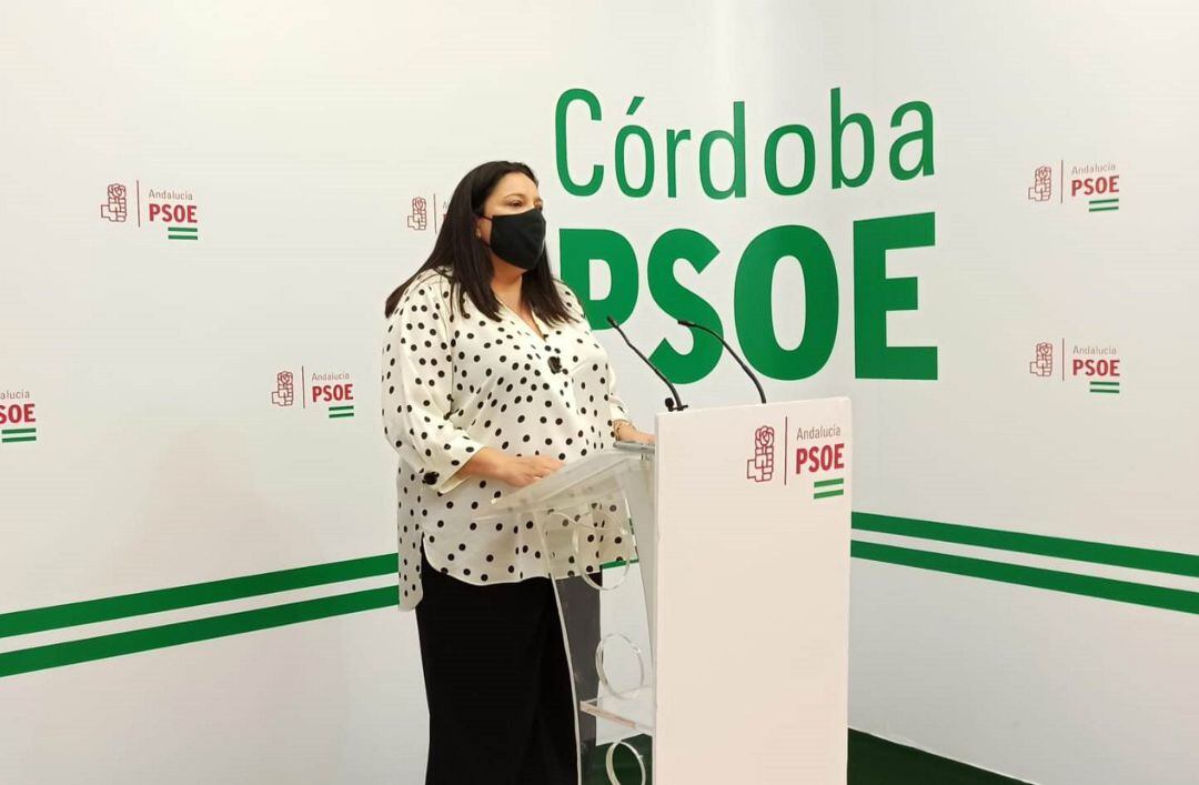  La vicesecretaria de política municipal del PSOE de Córdoba, Dolores Amo