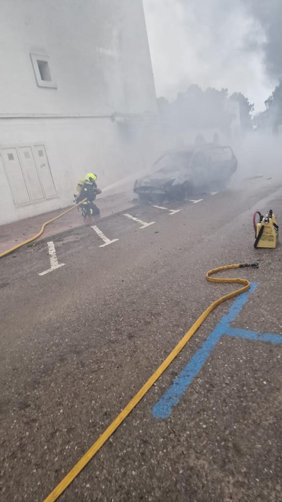 Imagen del incendio de Formentera