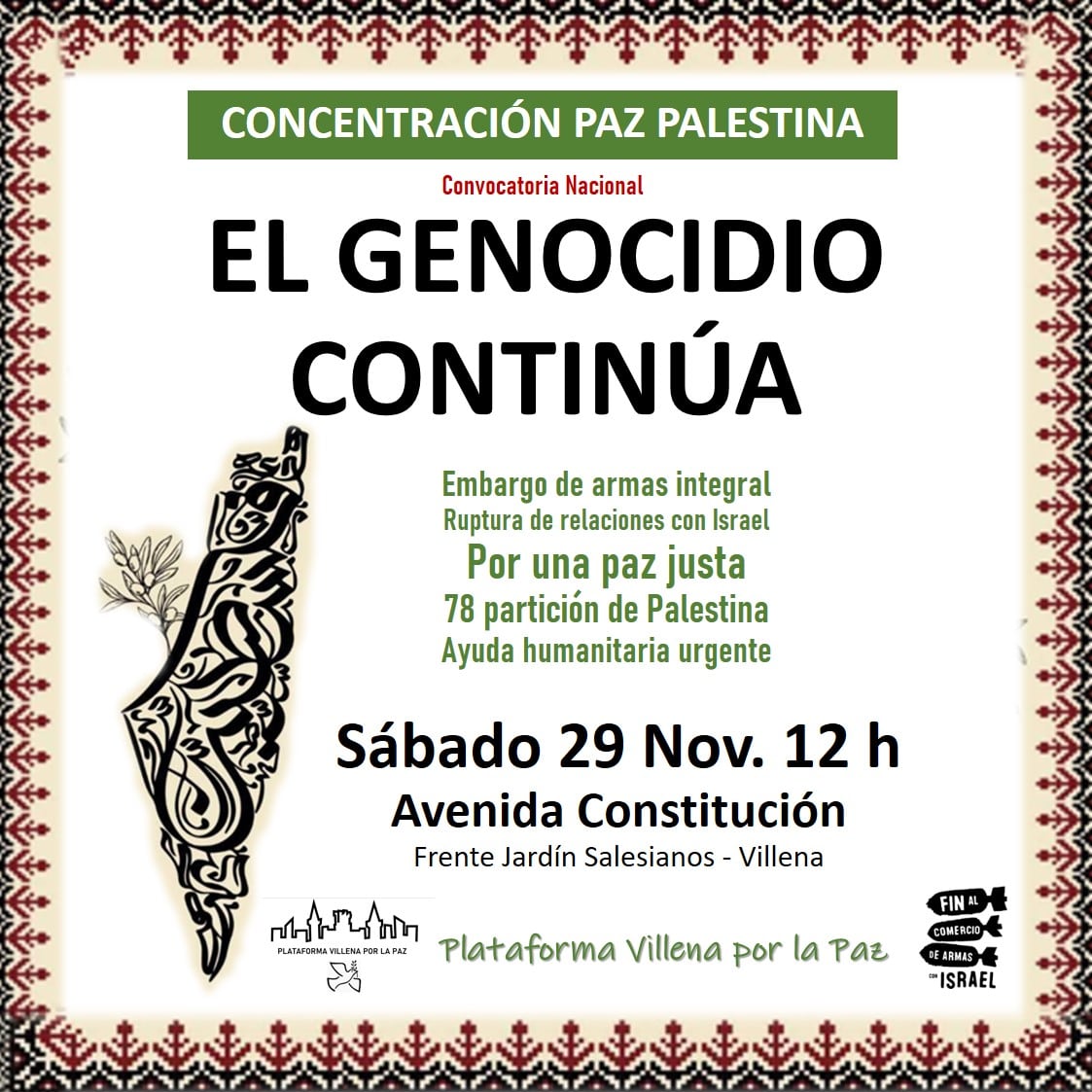 Cartel de la convocatoria