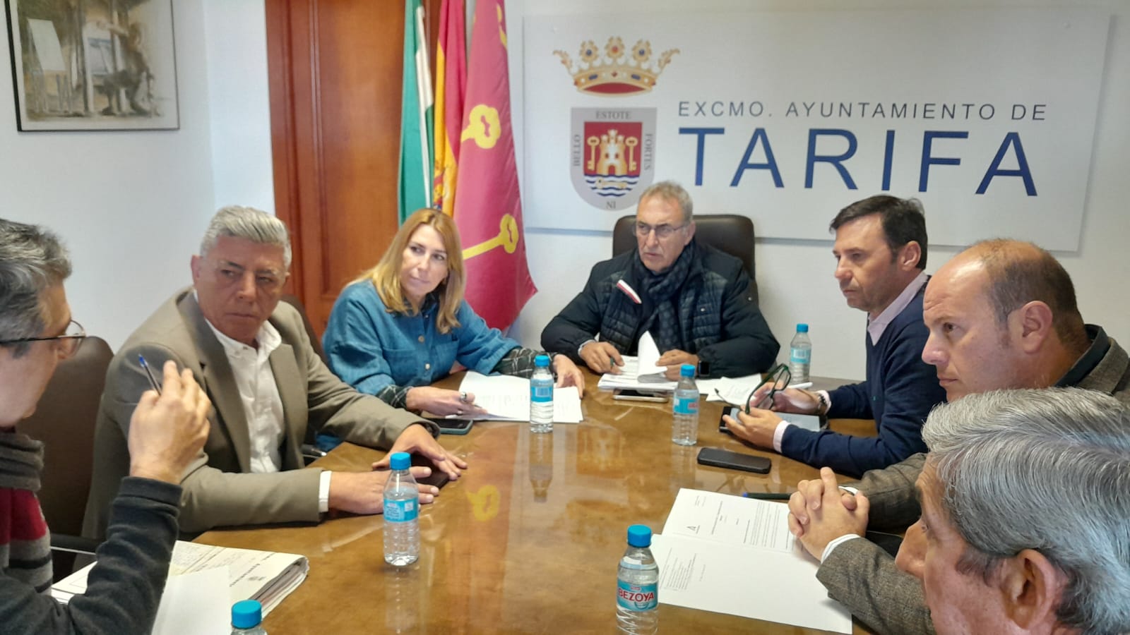 Un momento de la reunión en Tarifa