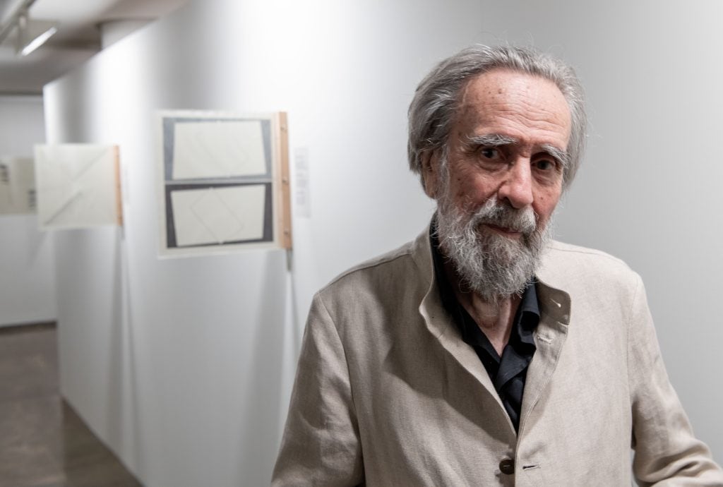 isidoro Valcárcel en el IVAM