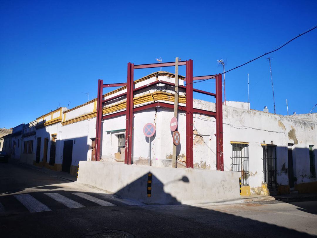 Estado de la finca de la calle Arguelles