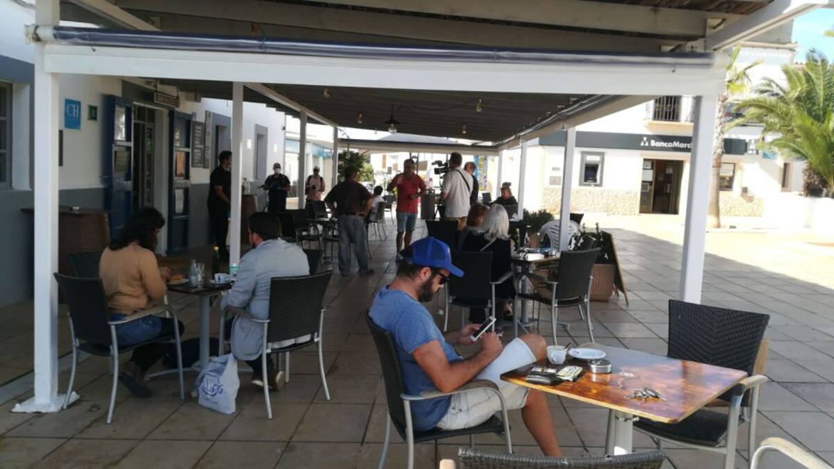 La Pitiusa menor retoma la actividad económica al ralentí