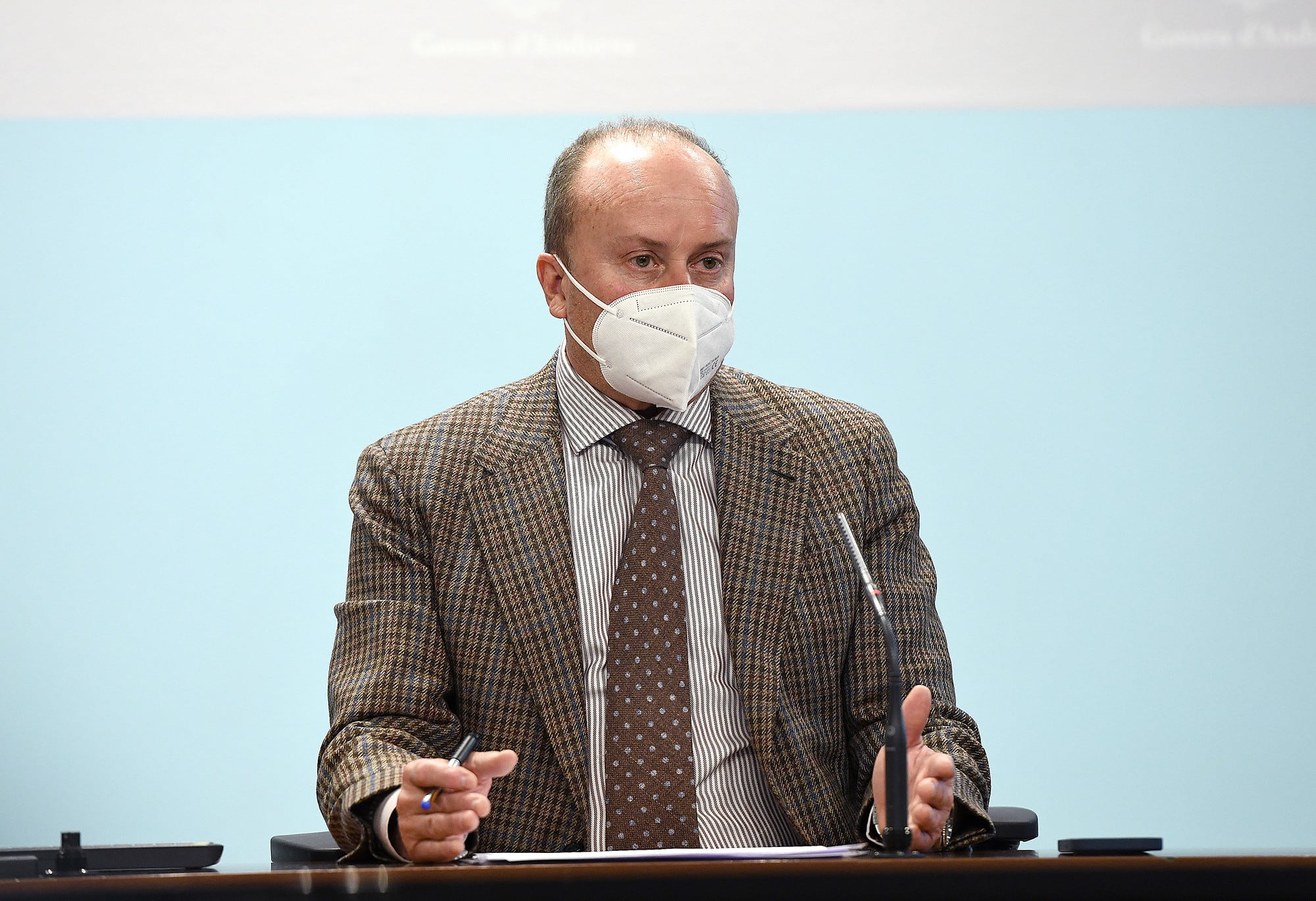 El ministre d'Interior, Josep Maria Rossell.