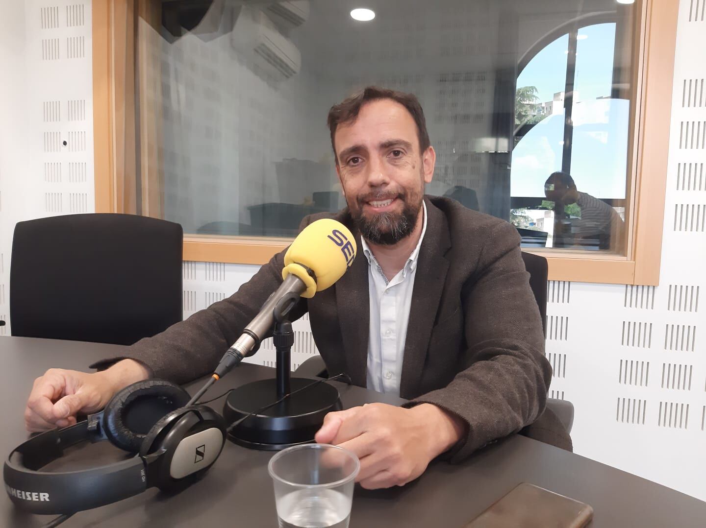 Pedro Castaño, director de Parques Regionales de la Comunidad de Madrid, en los estudios de Cadena SER Madrid Sur