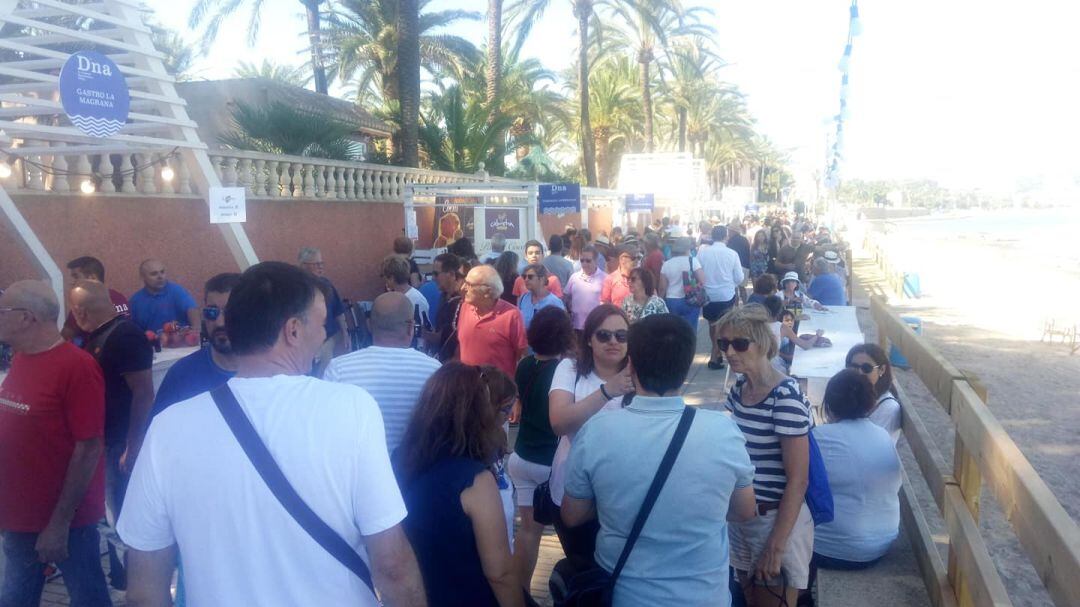 Ambiente en la edición de 2018.