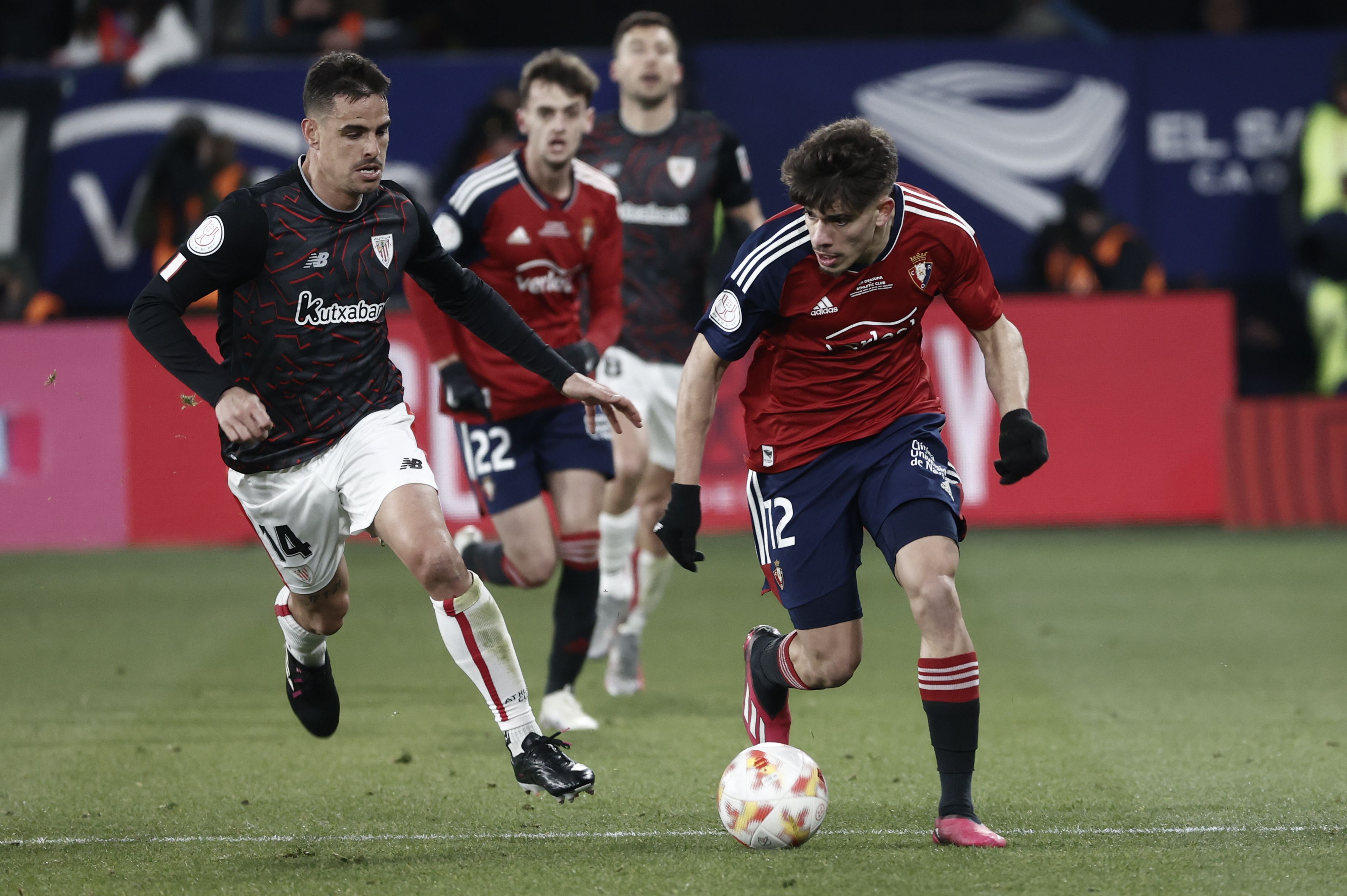 Osasuna y Athletic se enfrentan en un partido de Copa