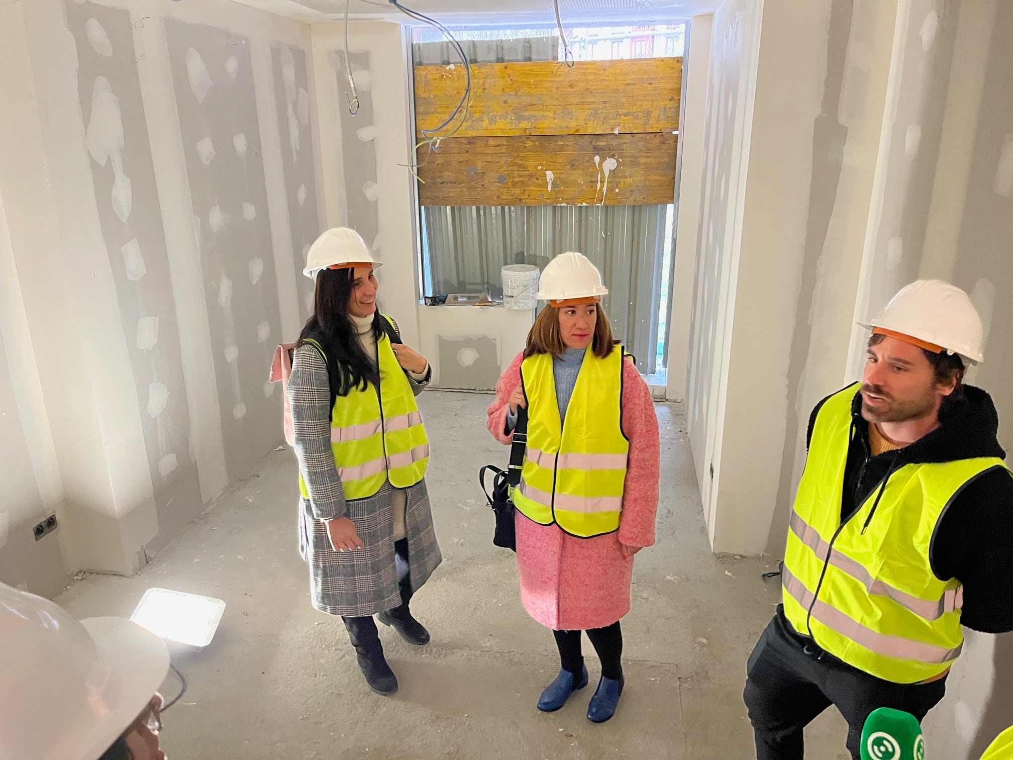 Obras en la nueva Casa de las Mujeres