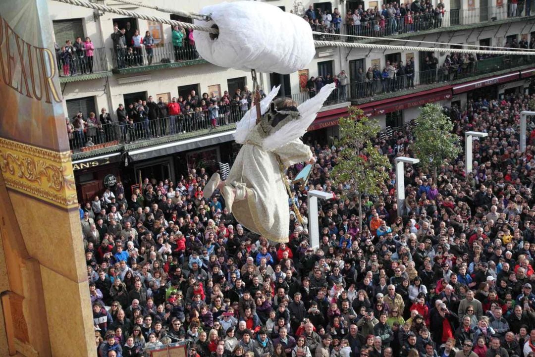 Bajada del Ángel en Tudela