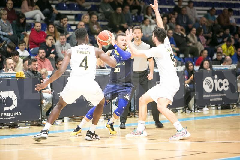 Un momento del partido