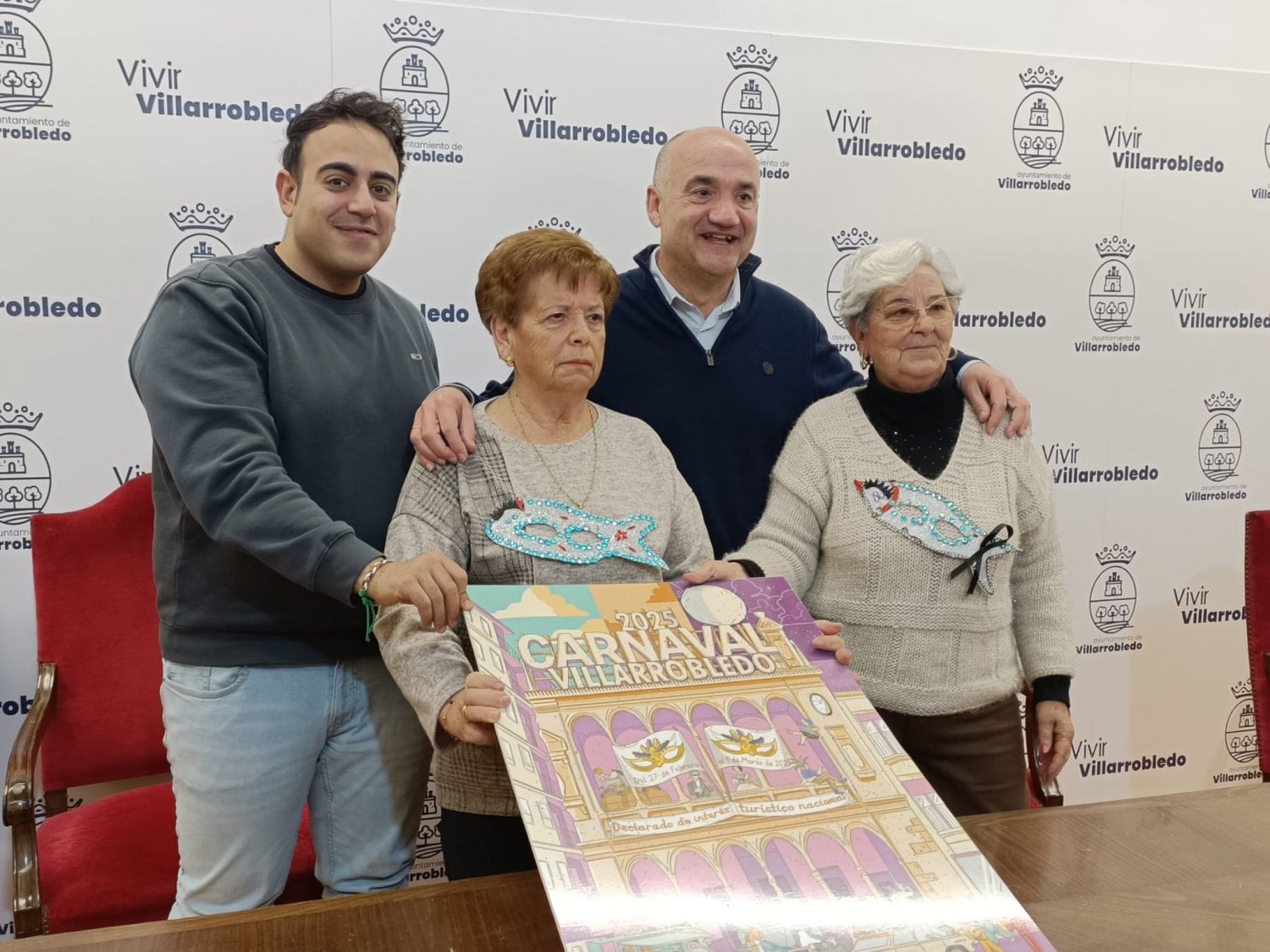 Las &#039;Asturianas Marchosas&#039;, Máscara de Oro del Carnaval de Villarrobledo 2025