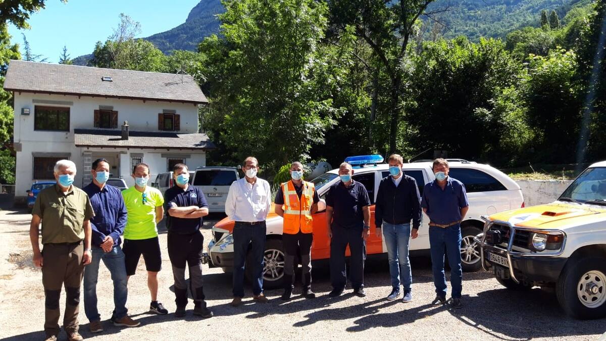 Protección civil estrena base en Benasque