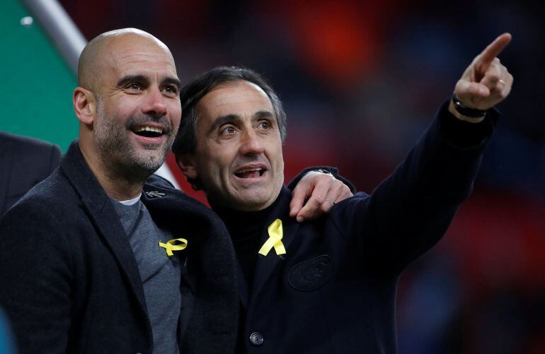 Pep Guardiola i Manel Estiarte