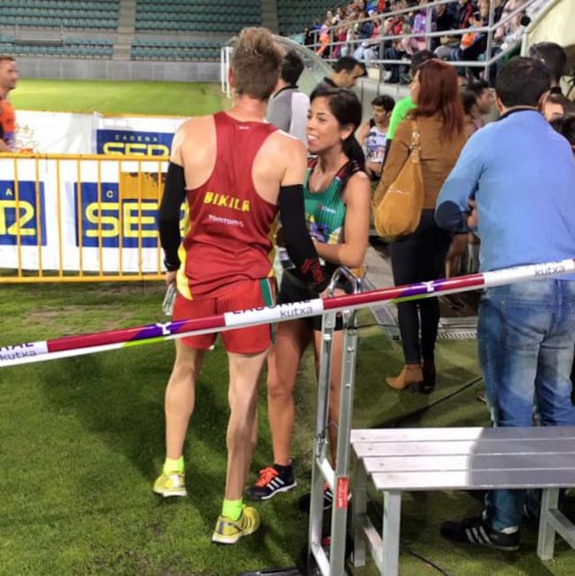 Los ganadores Cristina y David García Catalina